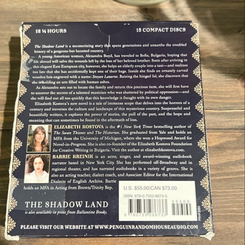 The Shadow Land CD AUDIOBOOK 