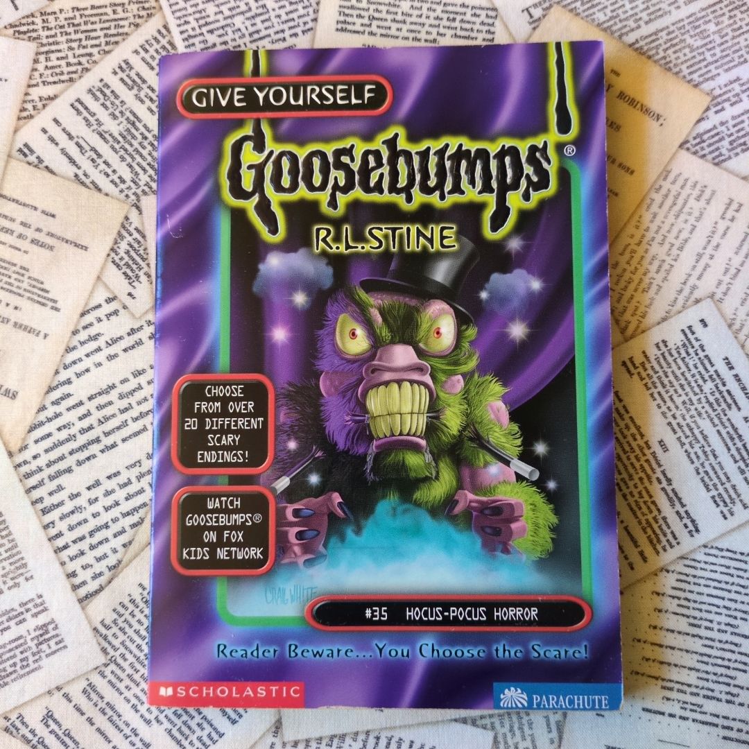 Give Yourself Goosebumps #35: Hocus-Pocus Horror (First Edition)