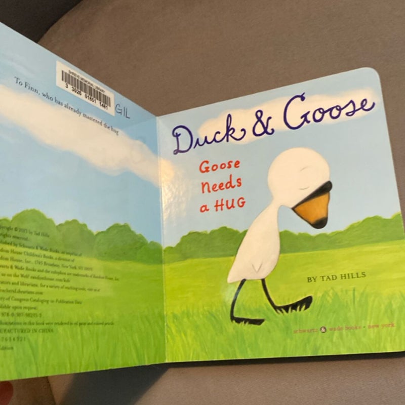 Duck and Goose, Goose Needs a Hug