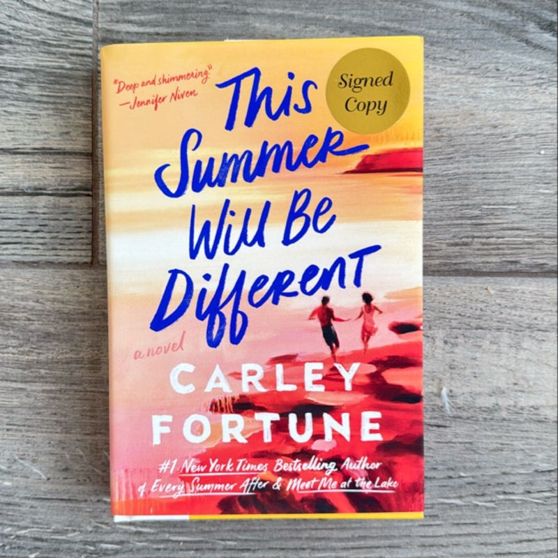 This Summer Will Be Different- Signed edition