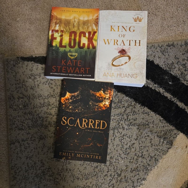 Dark romance contemporary series starters king of wrath flock scarred