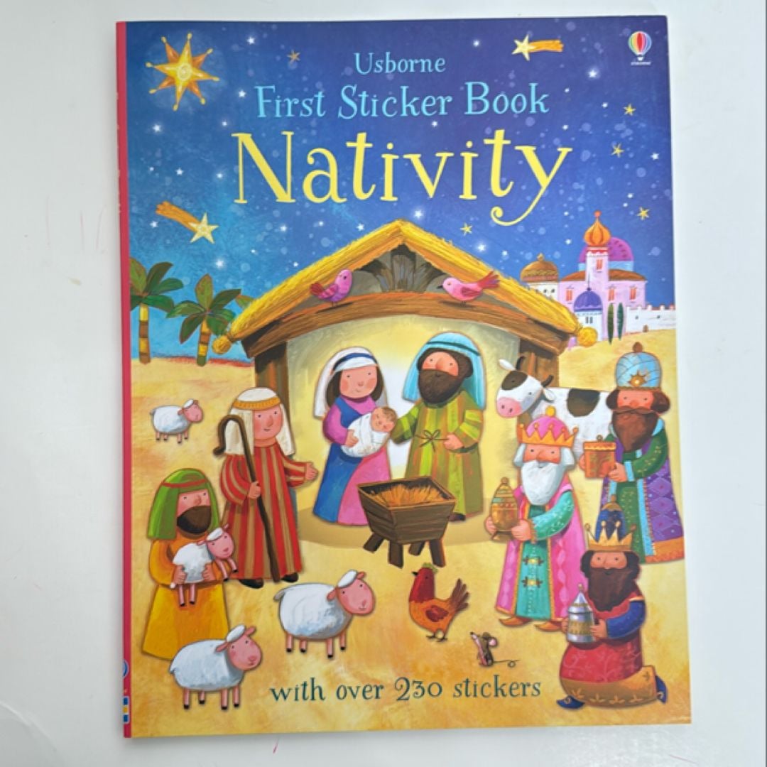 Usborne First Sticker Book Nativity by Felicity Brooks, Paperback ...