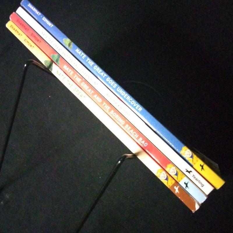 Nate the Great   4 Book Bundle