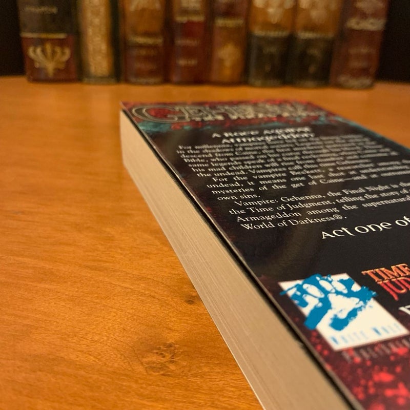 World of Darkness: Gehenna The Final Night, Time of Judgment 1, First Edition First Printing