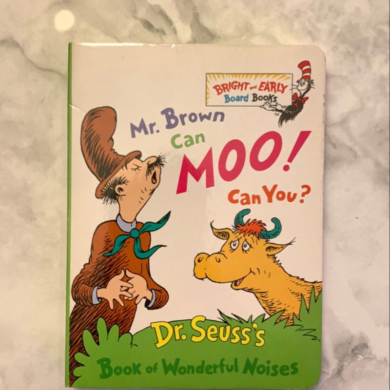 Mr. Brown Can Moo! Can You?