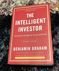 Intelligent Investor by Benjamin Graham, Hardcover