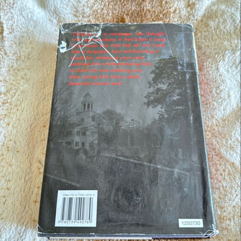Vampire Interrupted *Rare* *Out of print hardcover*