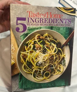 Taste of Home 5 Ingredient 101 No-Fuss Recipes 