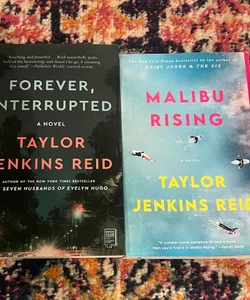 Taylor Jenkins Reid PB BOOK LOT FOREVER, INTERRUPTED & MALIBU RISING Brand New