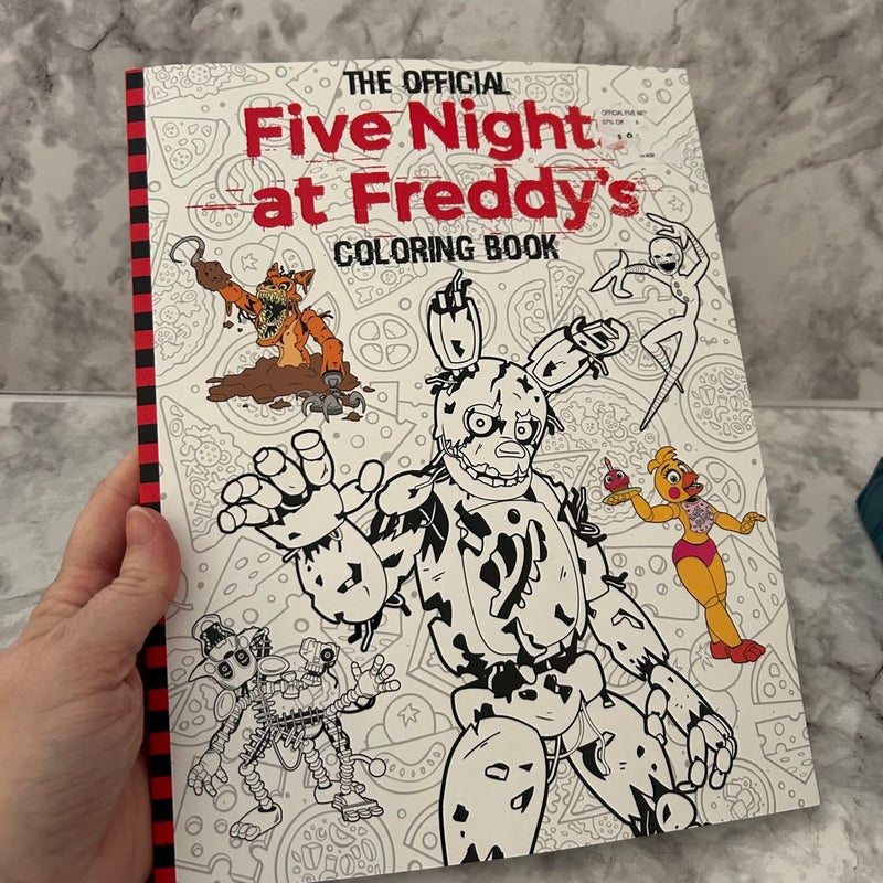 Five Nights at Freddy's Official Coloring Book: an AFK Book