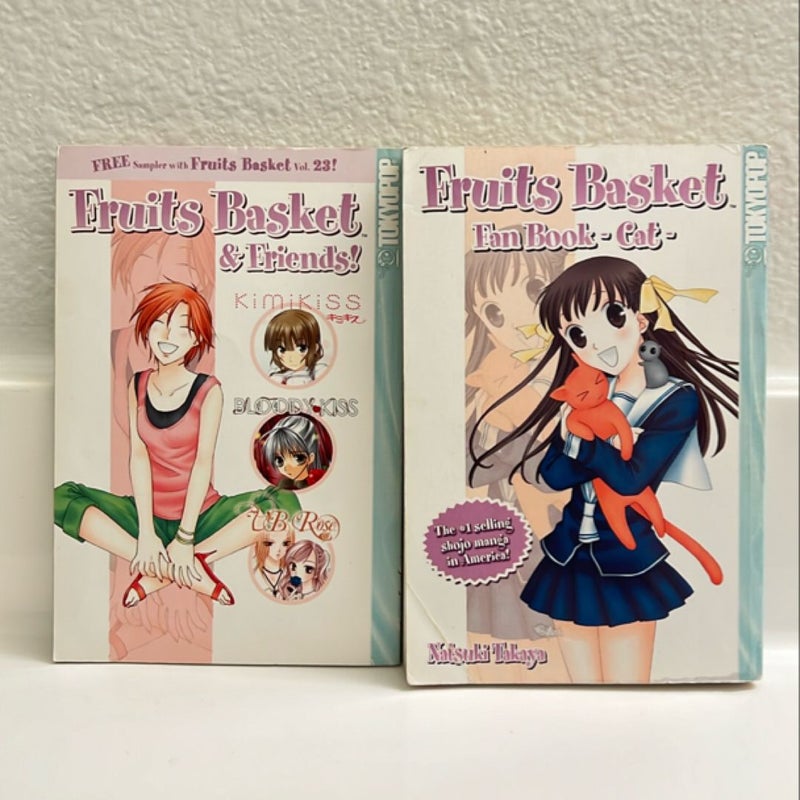 Fruits Basket fan book and friends 