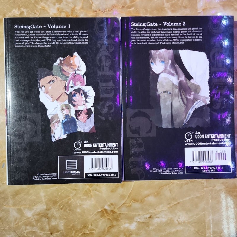 Steins;Gate Volume 1 & 2