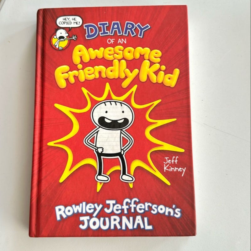 Diary of an Awesome Friendly Kid: Rowley Jefferson's Journal