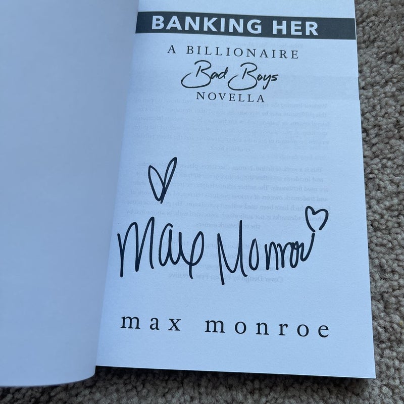Banking Her (signed)