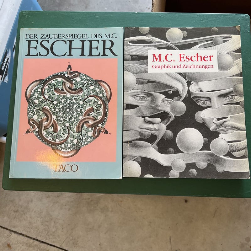 Escher lot of 2 German books