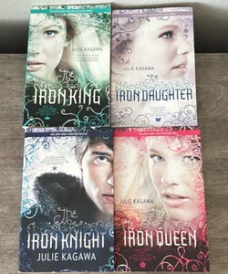 OOP covers The Iron Fey series 1-4