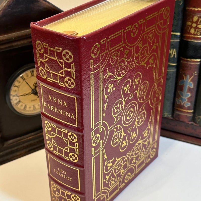 Easton Press Leather Clasdics “Anna Karenina,”Tolstoy Collector’s Edition,1975.  100 Greatest Books Ever Written in Excellent Condition