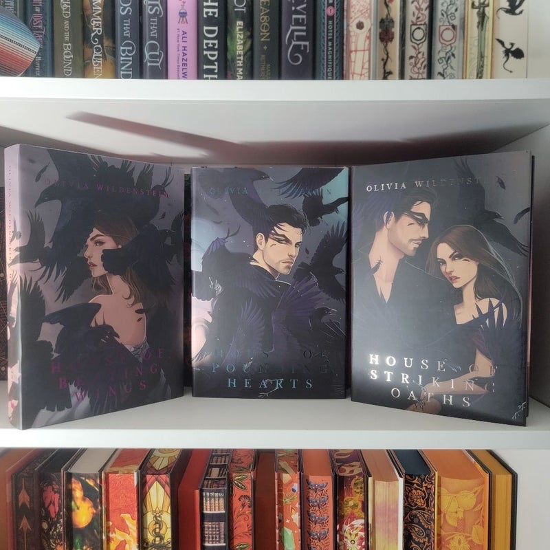 Bookish Box Kingdom of Crows 1-3 