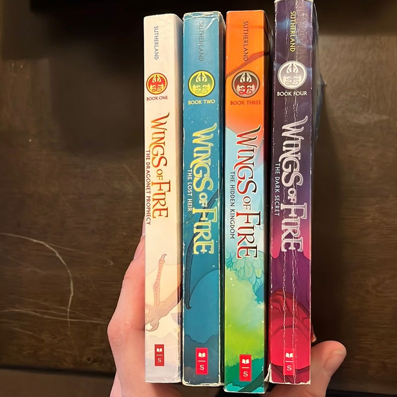 Wings of Fire Books 1-4