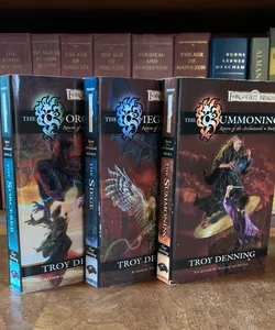 The Return of the Archwizards Trilogy: The Summoning, The Sorcerer, The Siege, All First Edition First Printing