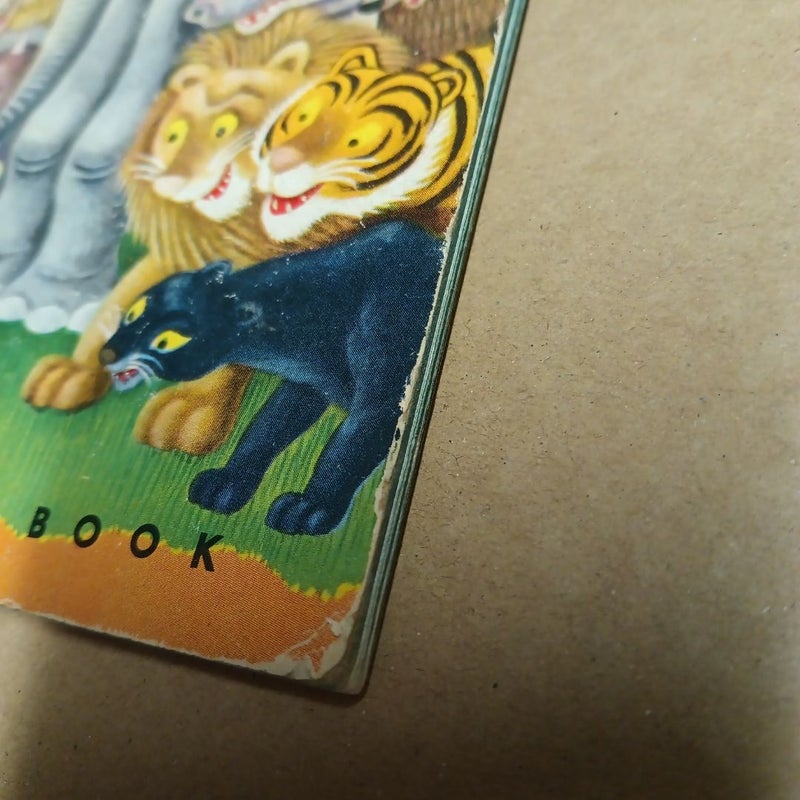 A Day in The Jungle A Little Golden Book vintage 1943