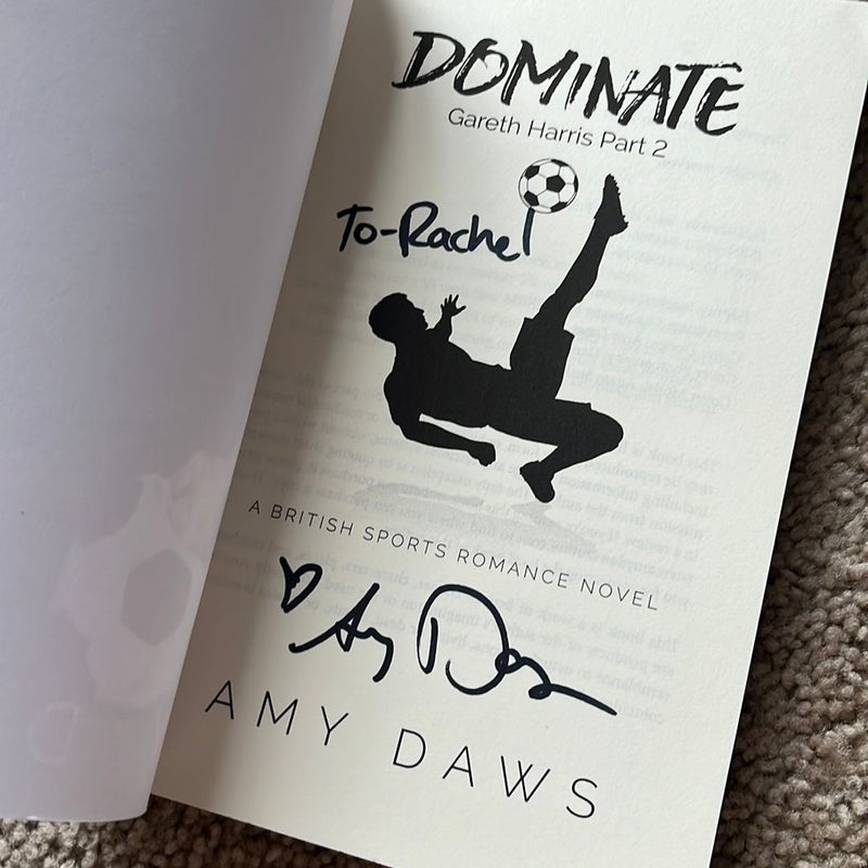 Dominate (signed & personalized)