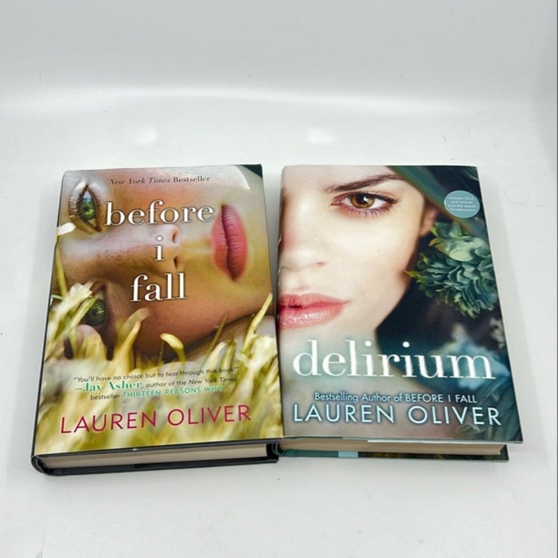 Before I Fall and Delirium