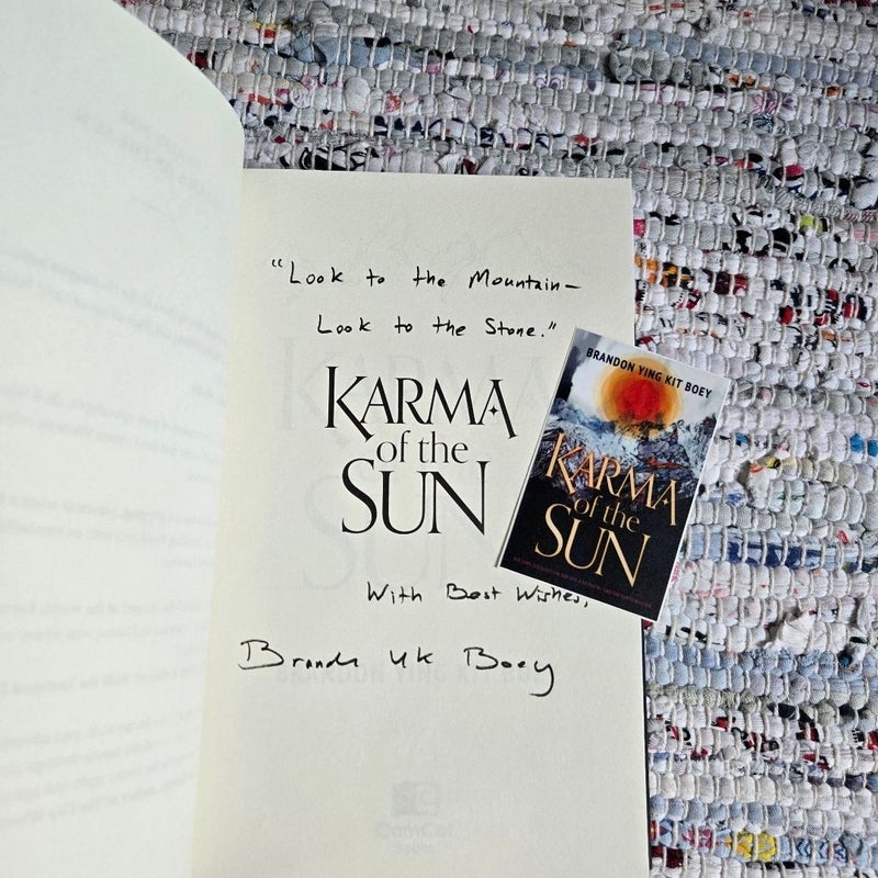 Karma of the Sun SIGNED