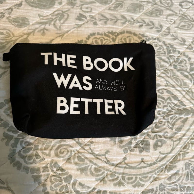 The Book Was Better Pencil Case