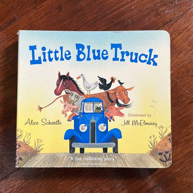 3 Piece Bundle of Little Blue Truck Hardcover Board Books Twinkle Lights