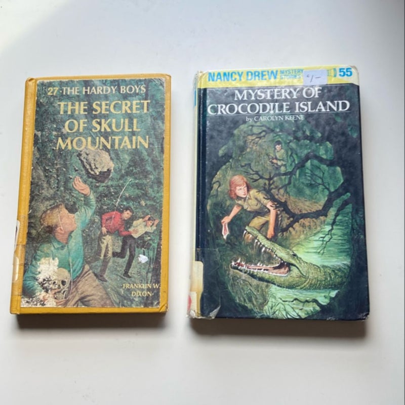 Nancy Drew Hardy Boys Ex-Library Books