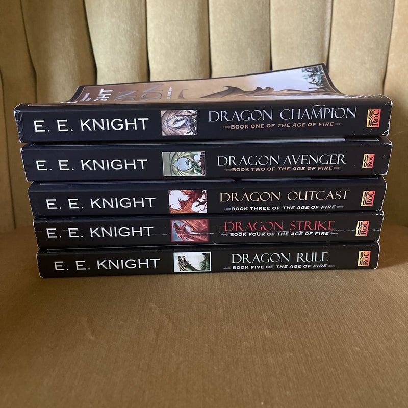 BUNDLE - Dragon Champion, Dragon Avenger, Dragon Outcast, Dragon Strike, Dragon Rule