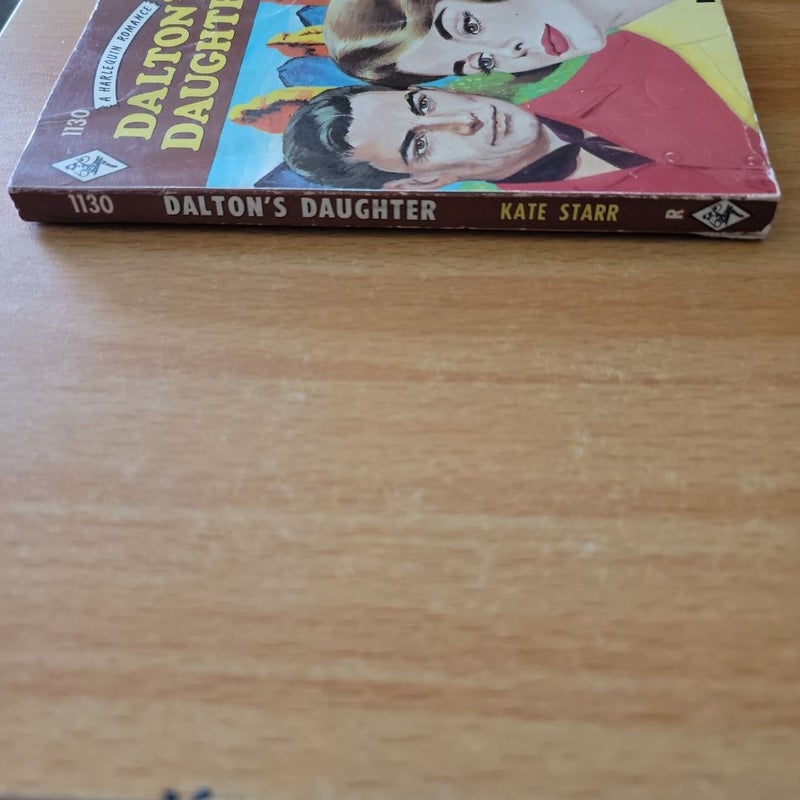 Dalton's Daughter (Vintage 1964 Harlequin)