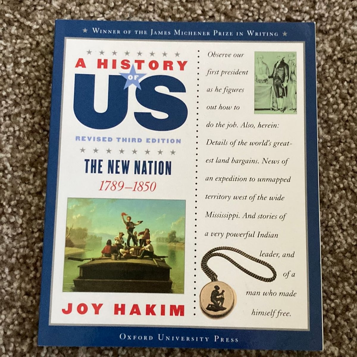 A History of US: the New Nation by Joy Hakim