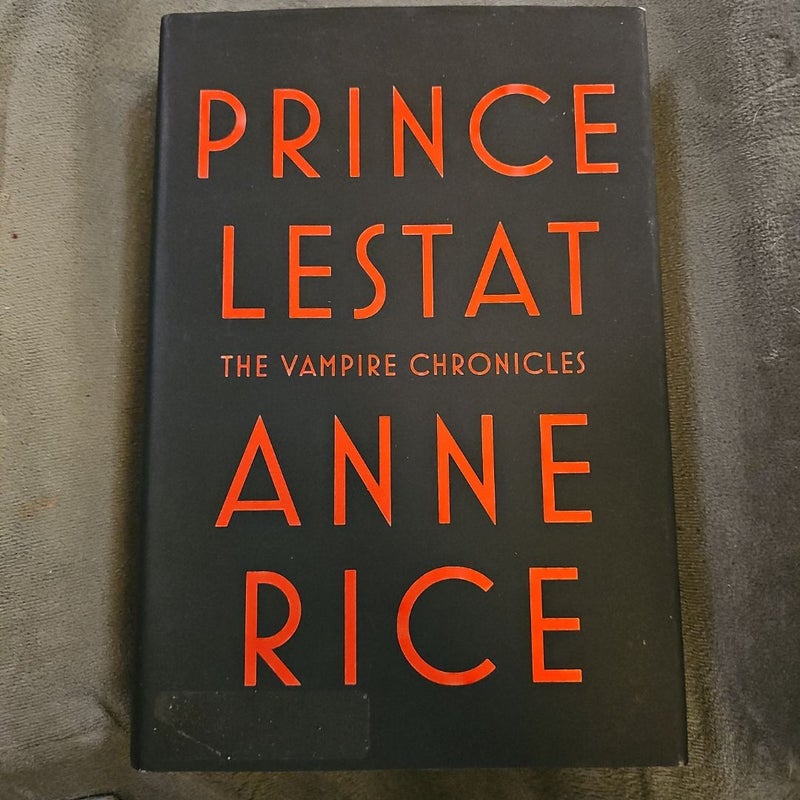 Prince Lestat 1st Ed