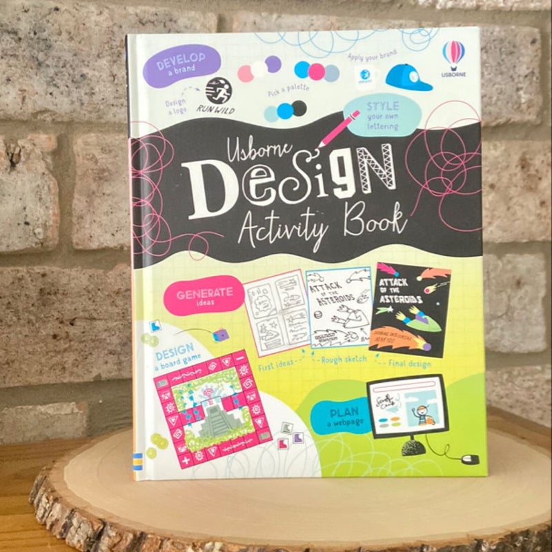 Usborne Design Activity Book