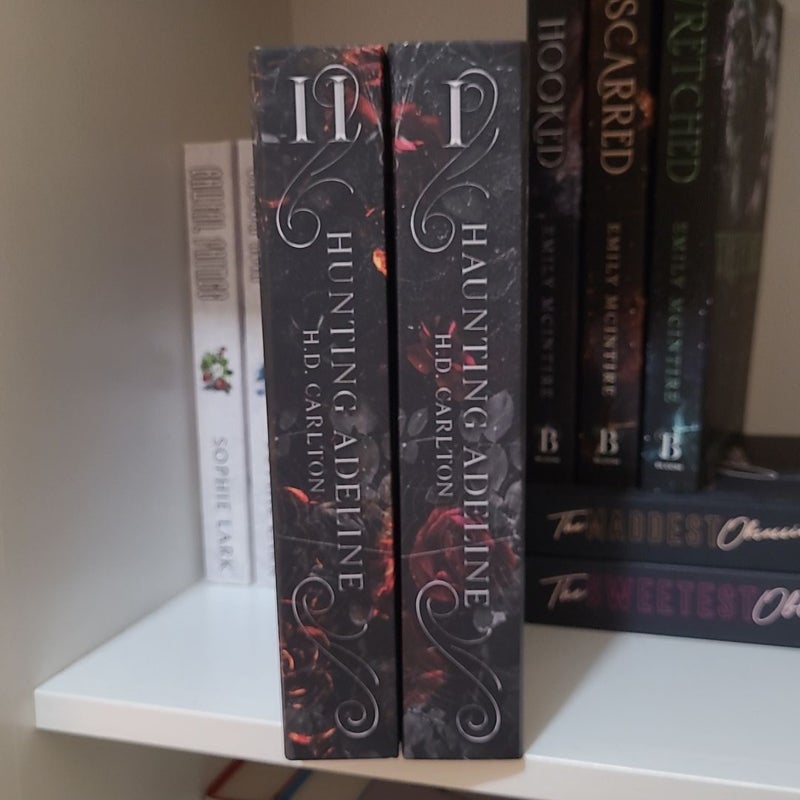 Hunting & Haunting Adeline (hardcover) by H.D. Carlton , Hardcover