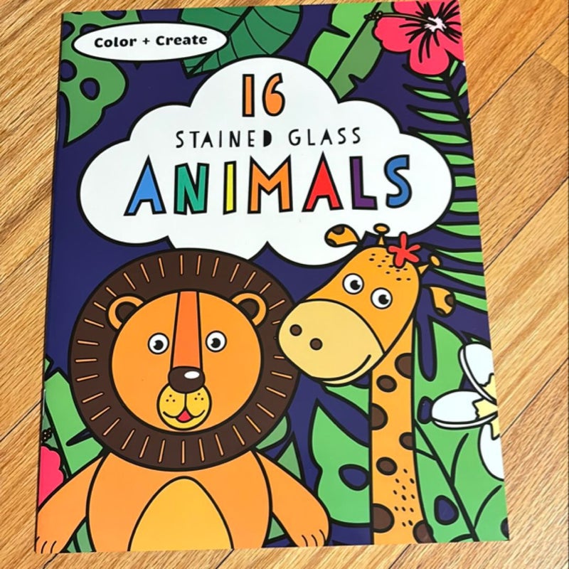 Stained Glass Animals