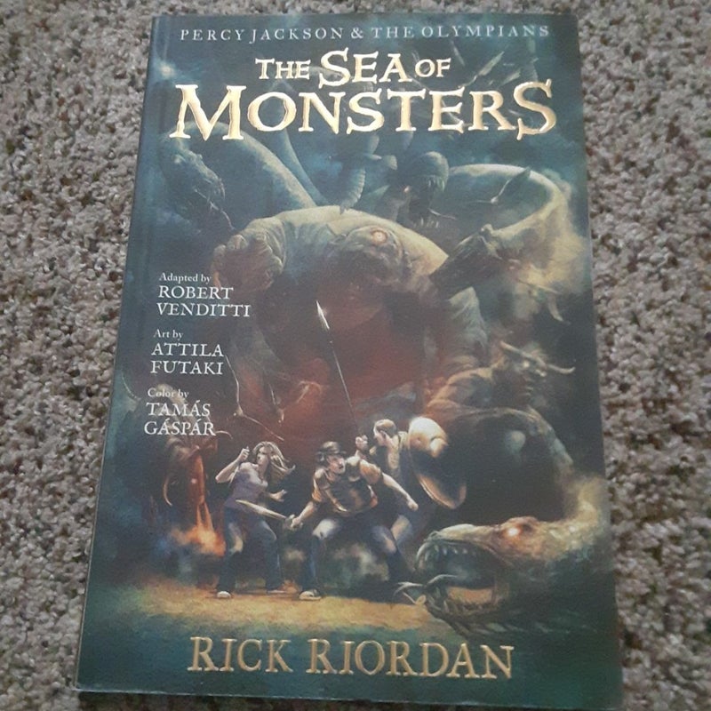 Percy Jackson and the Olympians Sea of Monsters, the: the Graphic Novel