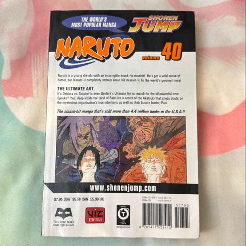 Naruto, Vol. 40