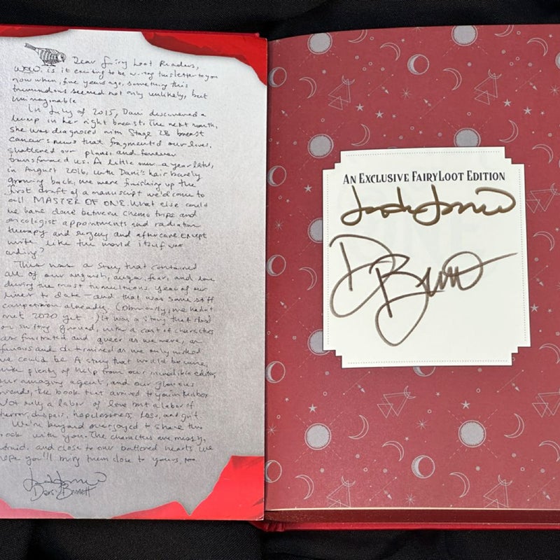 Master of One by Jaida Jones & Dani Bennett (Fairyloot Limited Edition)