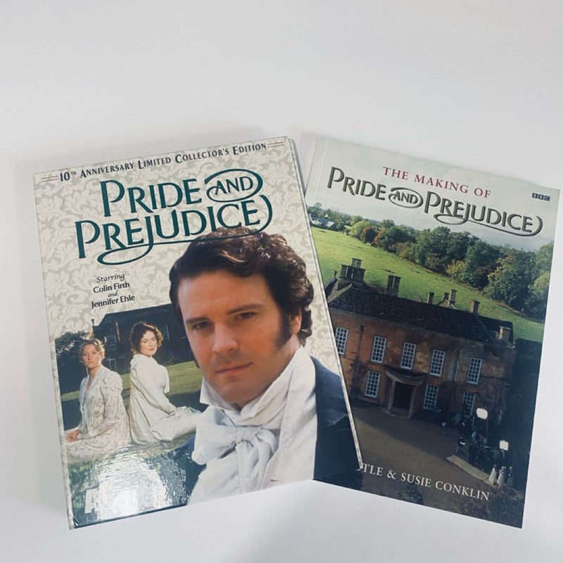 Pride and Prejudice DVD with book