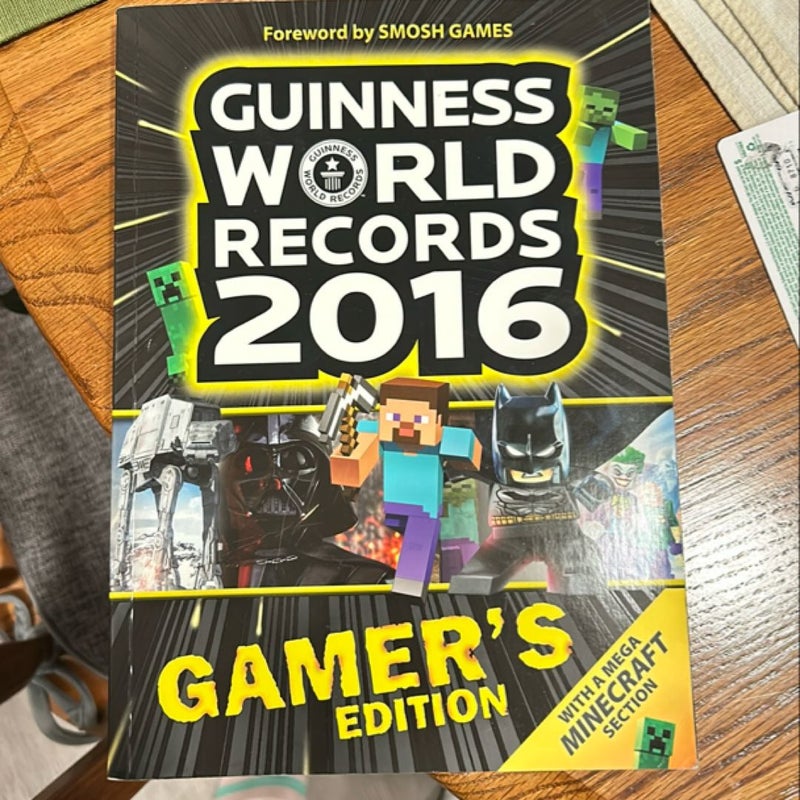 Guinness World Records 2016 Gamer's Edition