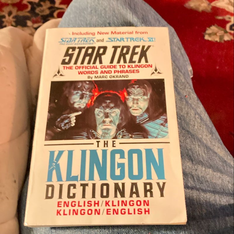 The Klingon Dictionary