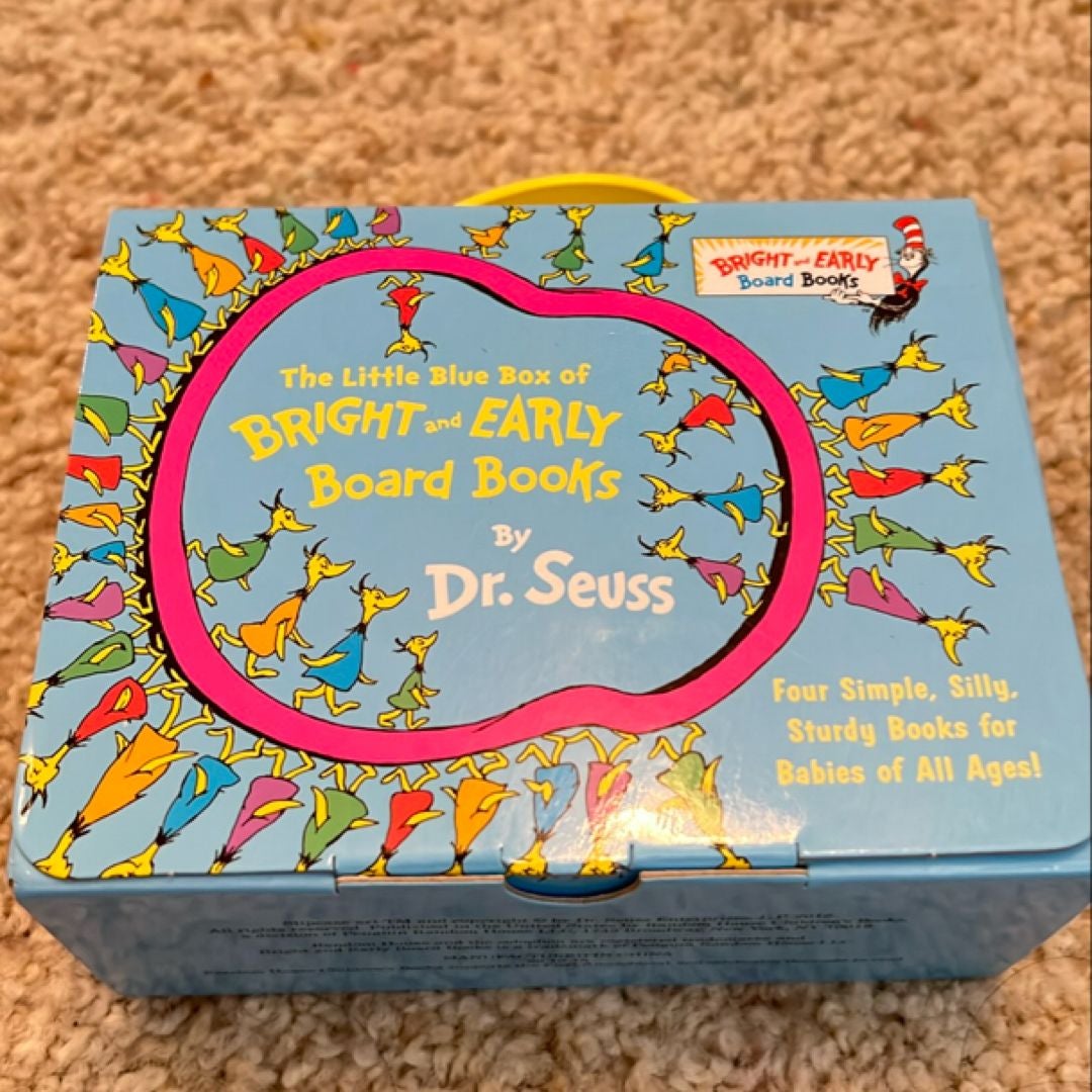 The Little Blue Box of Bright and Early Board Books by Dr. Seuss