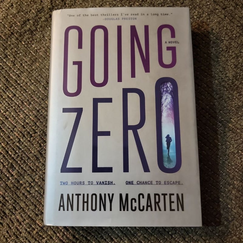 Going Zero (First Edition)