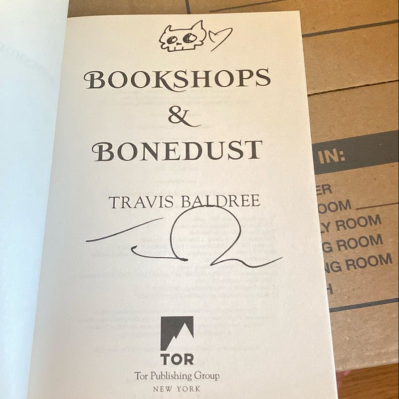 Bookshops and Bonedust (SIGNED)