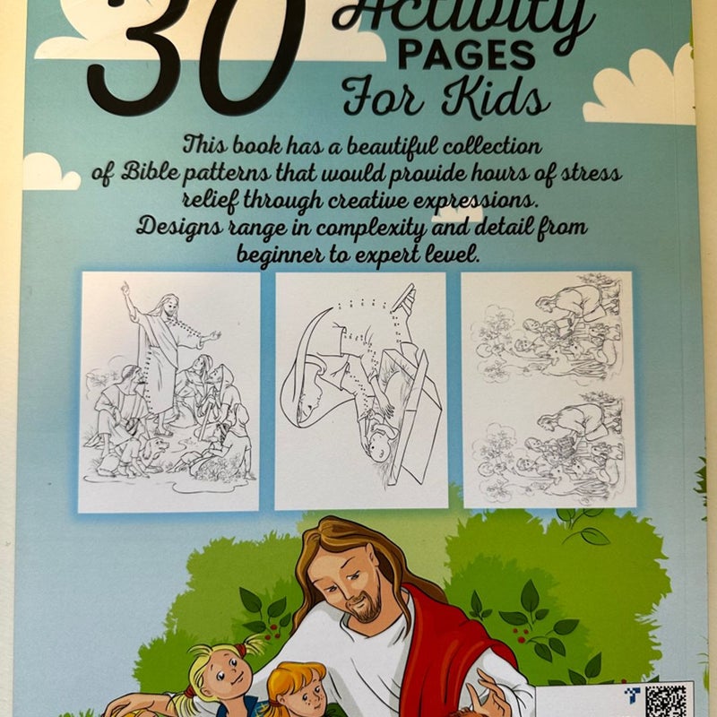 Bible activity book for kids