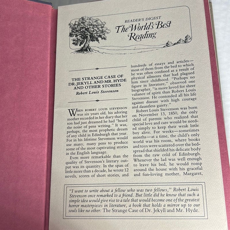 The Strange Case of Dr. Jekyll and Mr. Hyde and Other Stories
