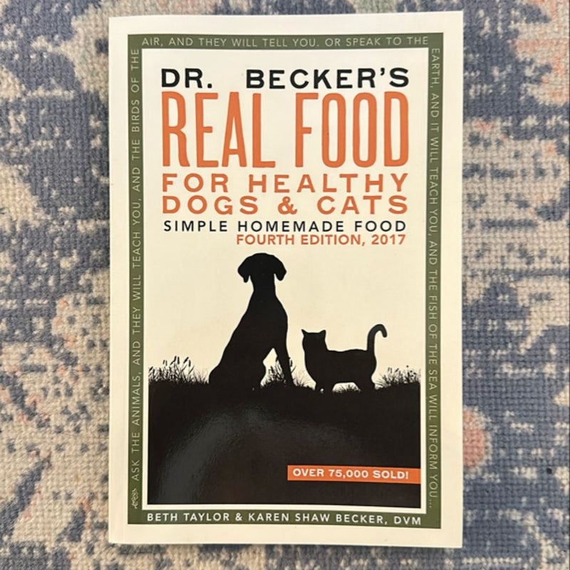 Dr Becker's Real Food for Healthy Dogs and Cats